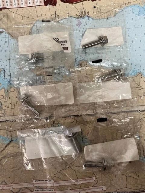 Yamaha pack of 6 #90119-08932-00 Bolt w/ Washer. | eBay
