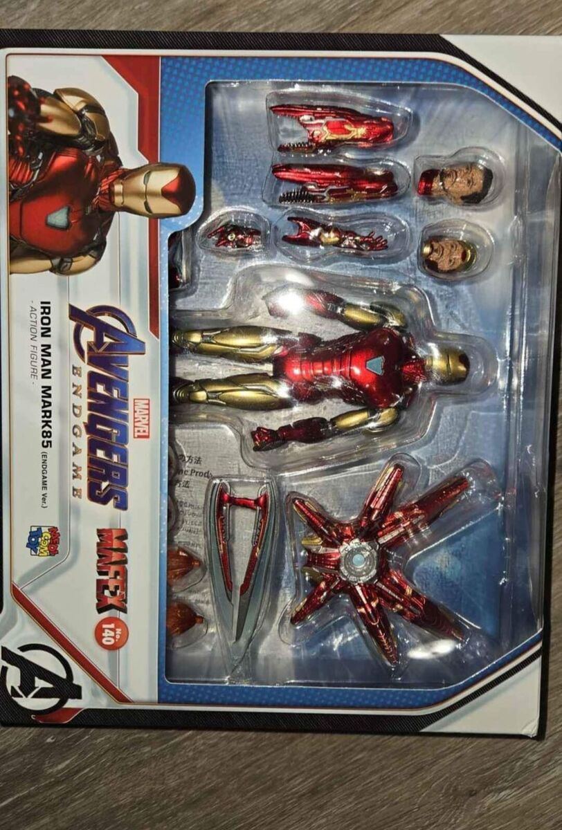 MAFEX Iron Man Mark85 Endgame Ver. No.136 Medicom Toy 160mm MAFEX Iron Man Mark85 Endgame Ver. No.136 Medicom Toy 160mm