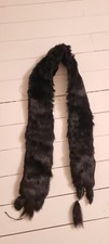 Echarpe en fourrure col en vison entier tête pattes et queue