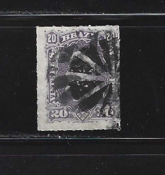 BRAZIL - Scott #69 with fancy cancel