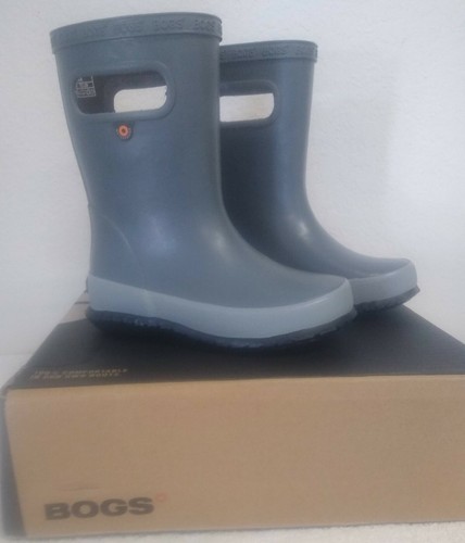 New Bogs Kids Skipper Waterproof Rubber 