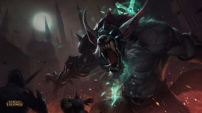 League of Legends warwick summoners rift league legends playmat gaming ...