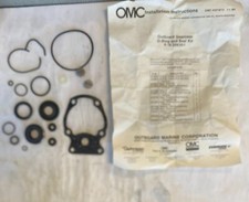JOHNSON EVINRUDE OMC OUTBOARD GEARCASE O-RING  SEAL KIT PART 649396391-1