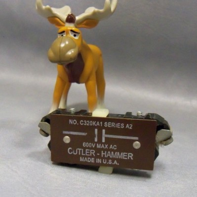C320KA1 Cutler Hammer Series A2 Auxiliary Contact C320KA1