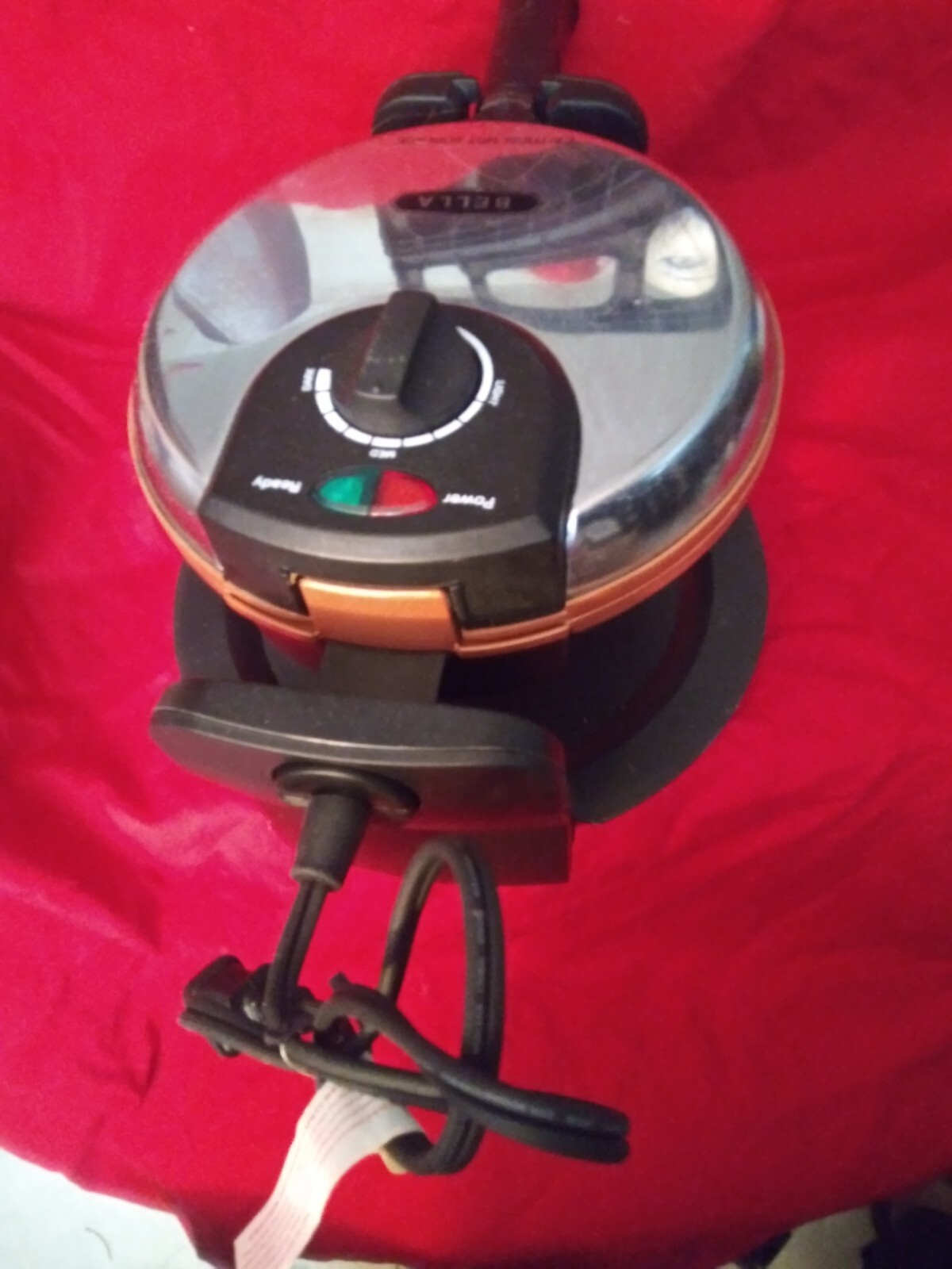 Bella Sensio Rotating Belgian Waffle Maker in Stainless Steel TSK-2126BW-image