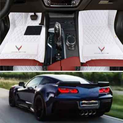 For Chevrolet Corvette 1997-2025 Car Floor Mat Luxury Custom Carpets Auto Liner