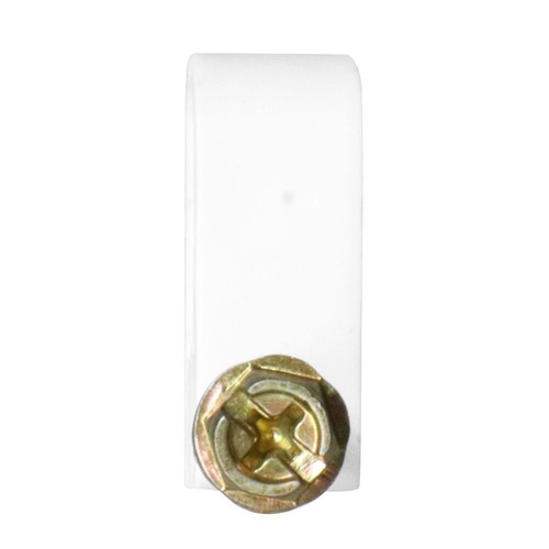 Skywalker Dual Cable Flexible Screw Clips (100 Pack, Screw Depth: 1/2", White) - Picture 3 of 6