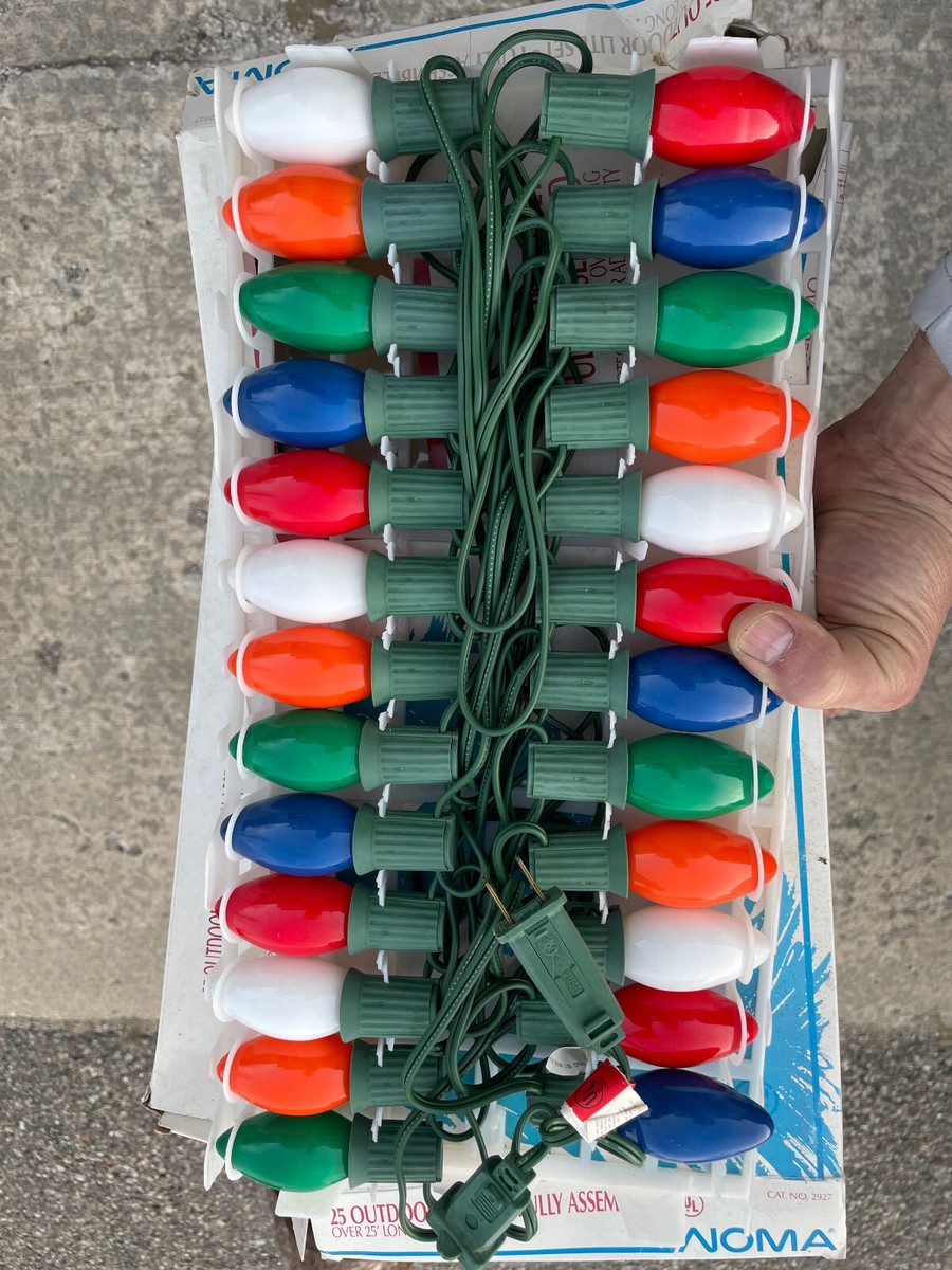 Vintage NOMA 25 Outdoor Lite Set, multicolored, original box | eBay