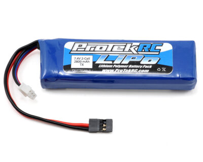 ProTek RC Sender LiPo Akku 7.4V 2800mAh für Sanwa PTK-5164 