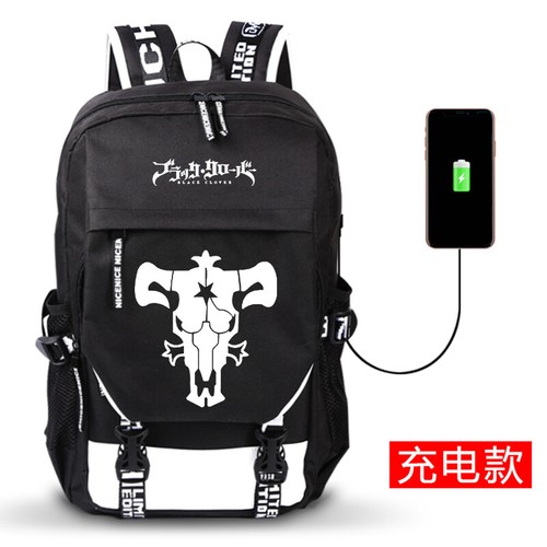 Anime Black Clover Travel Backpack 