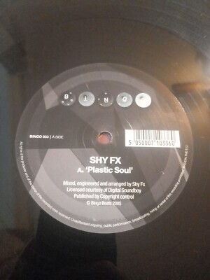 Shy FX - Plastic Soul / Palma, 12'', (Vinyl)