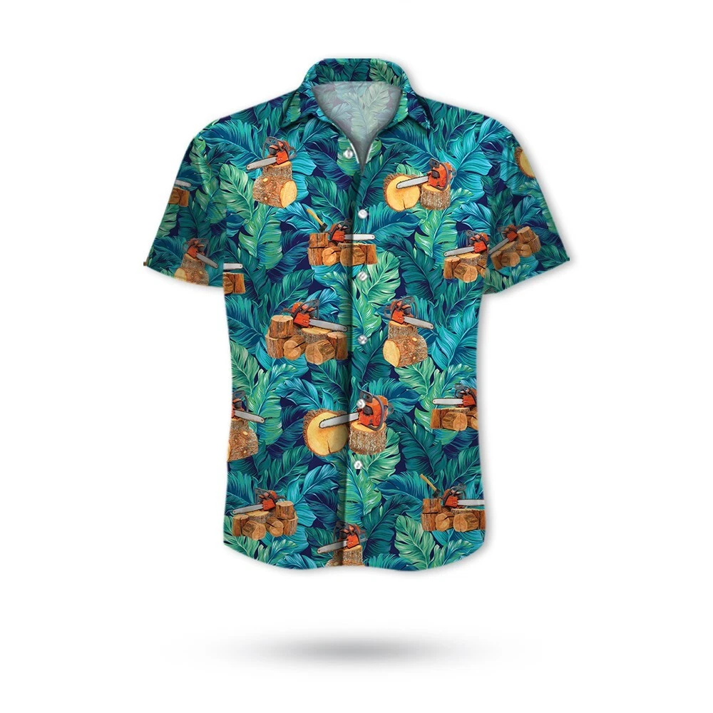 Chainsaw Hawaiian Shirt
