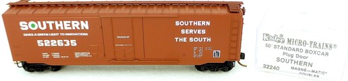 50´ Standard Boxcar SOUTHERN 522635 Micro Trains Line 32240 N 1:160 C å * | Zustand: Gebraucht