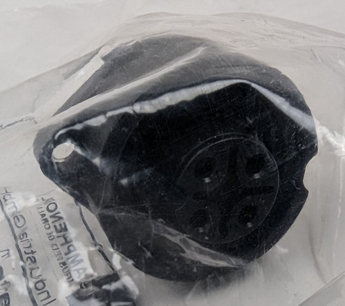 5pc 100109-929 C016 20G003 100 12 Amphenol Circular Connector 4 Position Female - Picture 3 of 5