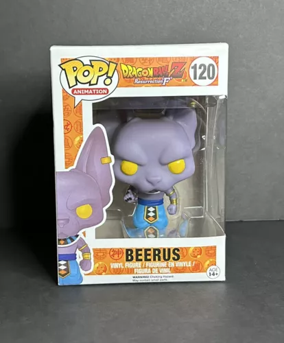 ¡FUNKO POP! ANIMACIÓN #120 DRAGONBALL Z BEERUS ABOVEDADO