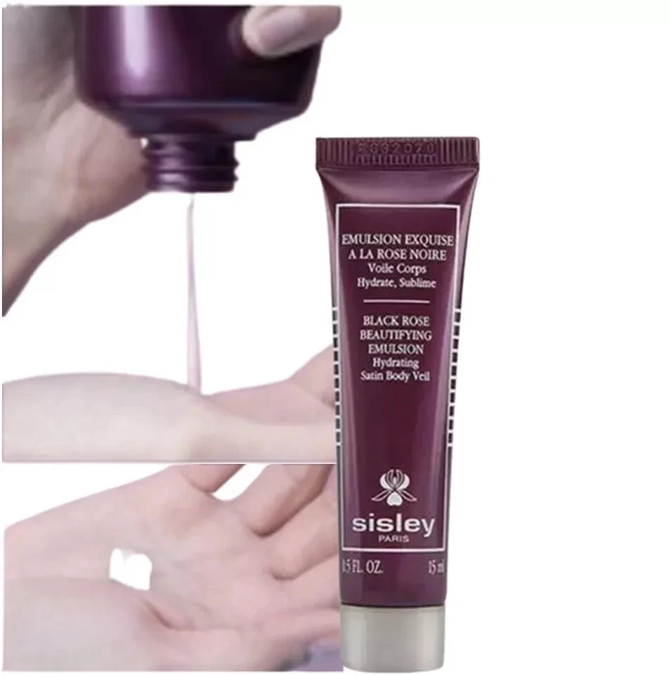 Velo corporal hidratante satinado emulsión embellecedora rosa negra Sisley talla 0,5 oz Foto 2 de 4