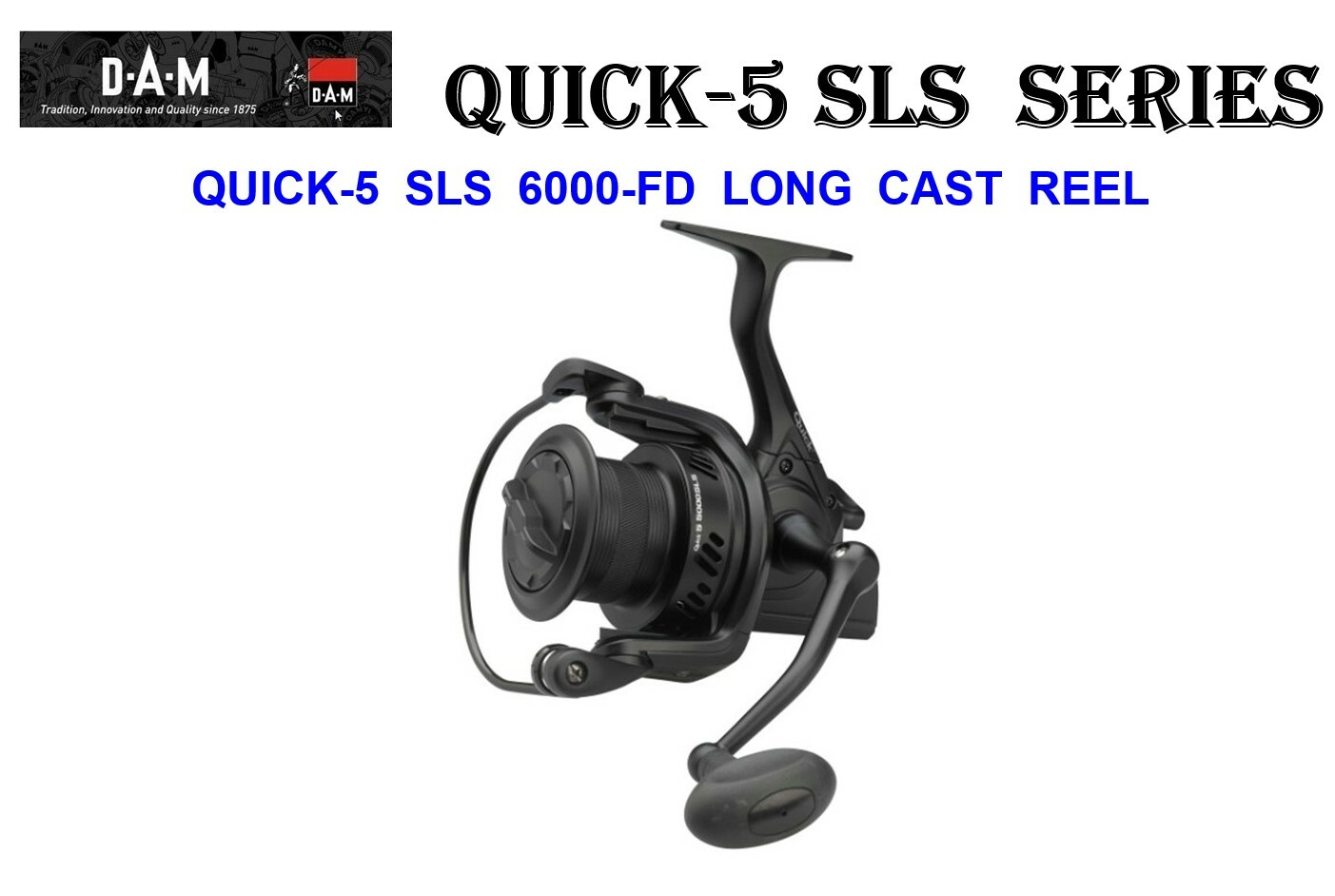 CLEARANCE DAM QUICK 5 SLS 6000 FD REEL FLOAT FEEDER MARKER CARP FISHING BIG PIT