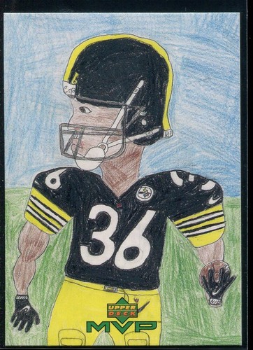 1999 Upper Deck Jerome Bettis MVP #W20 Draw Your Own Card Winner ...