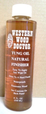    WESTERN WOOD DOCTOR~TUNG OIL~NATURAL FINISHER~8 oz Bottle