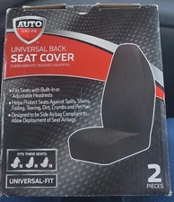 Auto Drive Universal Back Seat Cover 2 pieces