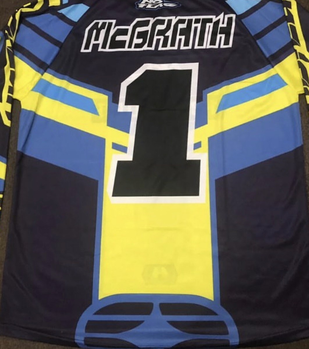 CUSTOM DESIGN JERSEY MOTOCROSS SUPERCROSS YZ250 MCGRATH 1-800