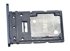 OEM SAMSUNG GALAXY A35 REPLACEMENT BLUE MICRO SD DUAL SIM CARD HOLDER TRAY