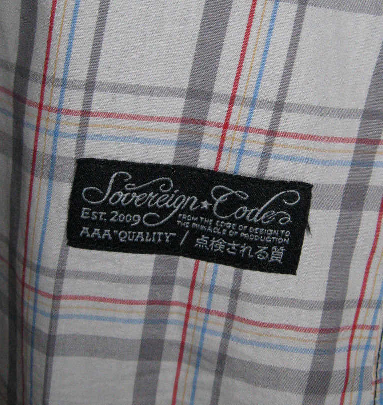 SOVEREIGN CODE  PAPILLION BUTTON UP  ADJUSTABLE S… - image 3