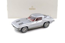 Norev 1963 Chevy Corvette C2 Stingray Sebring Silver 1:18