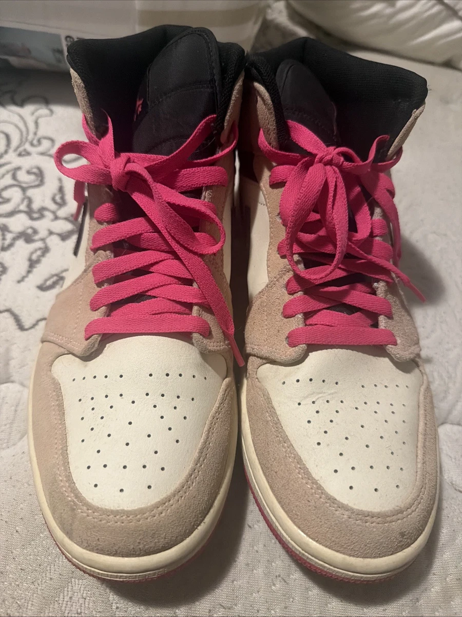 Jordan 1 SE Mid Crimson Tint | eBay