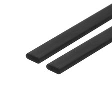 2 St&uuml;ck Kohlefaserstreifen 3x15mm 200mm L&auml;nge Pultrudierte flache Kohlefaserst&auml;b