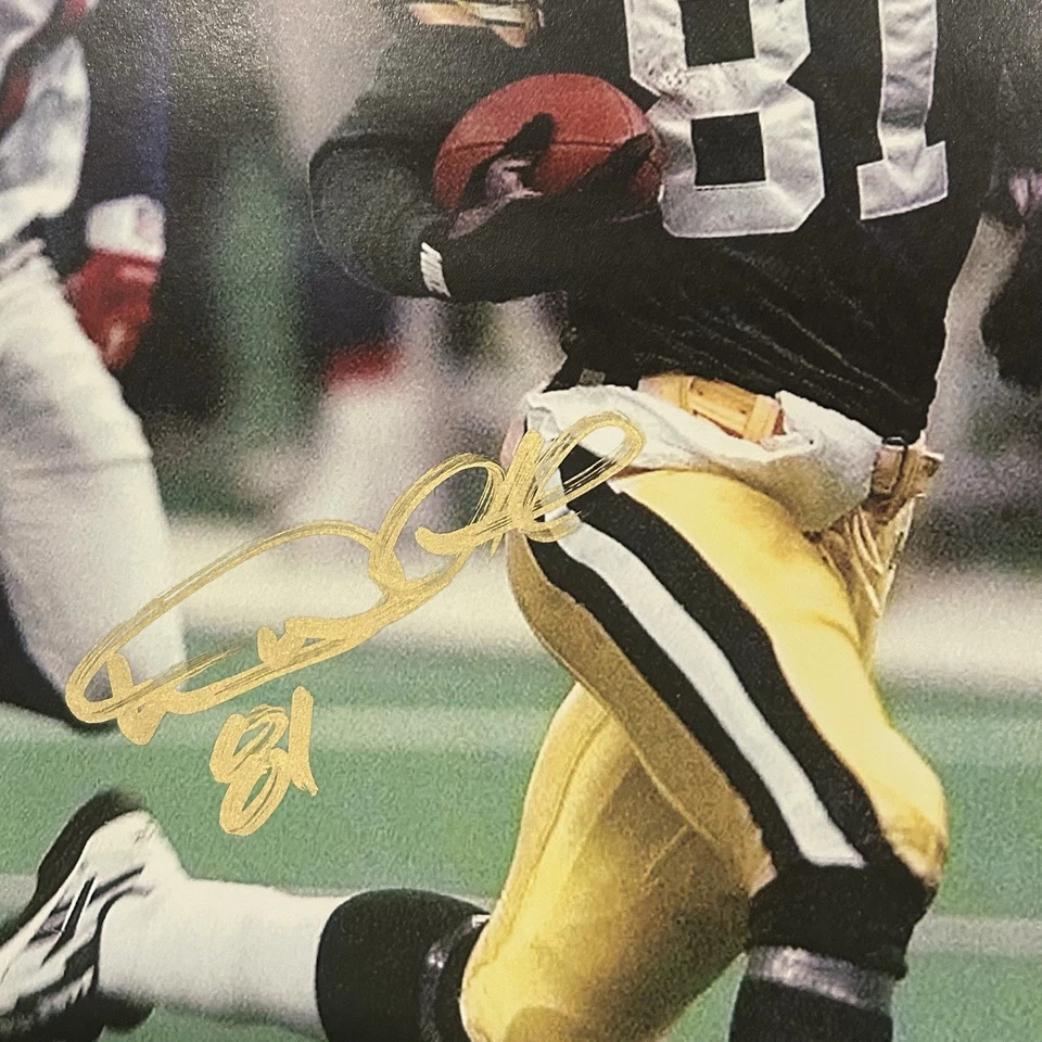 Foto Packers Desmond Howard autógrafo 11x14 SB XXXI MVP devolución certificado GTSM Foto 2 de 3