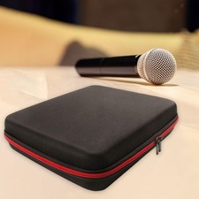 Microphone Case for 4 Storage Bag Hard Shell Portable Box with Separate