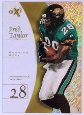 Fred Taylor 1998 Skybox E-X2001 #60 Rookie Card RC Jacksonville Jaguars. rookie card picture