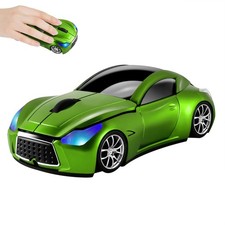 Cool Sport Car Shape 2.4GHz Wireless Mouse Optical Cordless Mice with USB Rec...