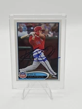 2012 Topps Pro Debut Kole Calhoun #126 Rookie Card Autographed Baseball RC