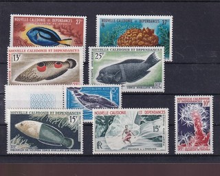 29998/ FAUNA MEERESTIERE MNH LOT NEUKALEDONIEN FISCHE