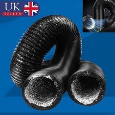 5m Aluminium Foil Ventilation Ducting Air Duct Flexible Hose for Cooker Hood