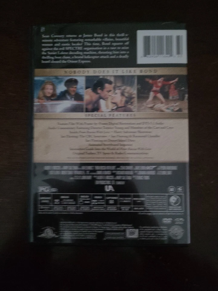 From Russia with Love (DVD, 2008, 2-Disc Set) James Bond, Sean Connery 📀  - Image 4 of 4