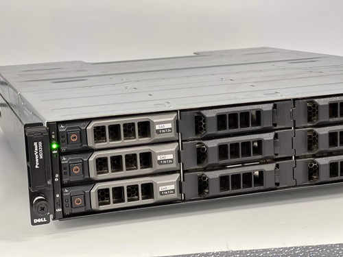Dell PowerVault MD3200i E03J, (x2) E02M iSCSI, (x3) SAS 1TB HDD (Used) - Picture 7 of 11
