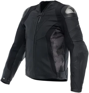 Dainese Avro 5 Leather Jacket - Black/Anthracite