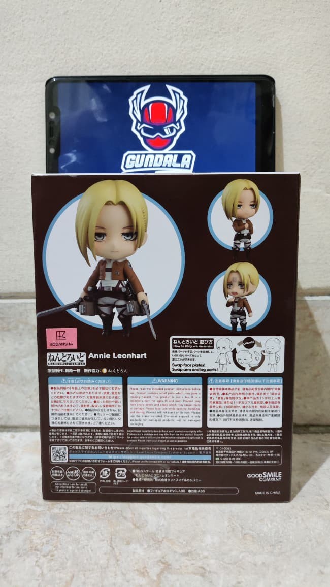 Nendoroid Annie Leonhart #1385 Attack On Titan GSC (USED BIB) (BOX