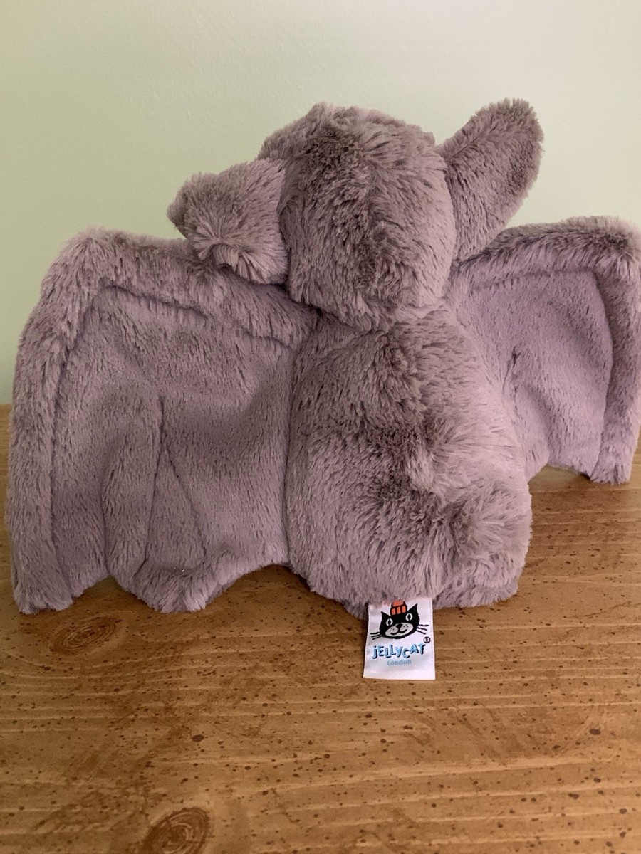 Jellycat of London Medium Bashful Bat BAS3BAT Stuffed Animal for