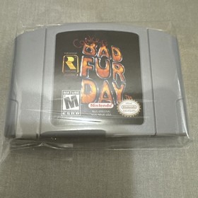 Conkers Bad Fur Day 64 Games For Nintendo N64 US Version Free USA Shipping