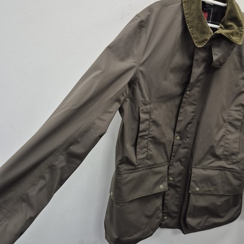 Barbour Heritage Bale wasserdichte atmungsaktive grüne Regenjacke Jacke Größe Large - Bild 10 von 11