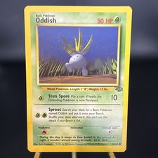Pokémon TCG Oddish 58/64 Jungle EN Basic Common Regular HP50 NM