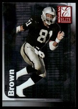 Tim Brown 1999 Donruss Elite #081 Raiders NFL READ FREE SHIPPING AutographDen