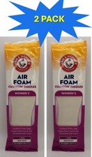 Arm Hammer Odor Control Soft Step Insoles, Trim-To-Fit Pack of 2 New E47