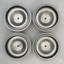 4PCS 1964-74 WHEEL CENTER CAP AFTERMARKET FOR CHEVY GM RALLY 3 Tri-BAR SLEEK