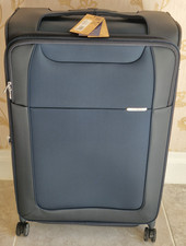 Image of Samsonite D'Lite Spinner 83/31 EXP Midnight Blue Large Suitcase Brand New