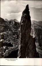 RPPC Acul Cleopalrei Fagaras Mountains Romania vintage postcard v805